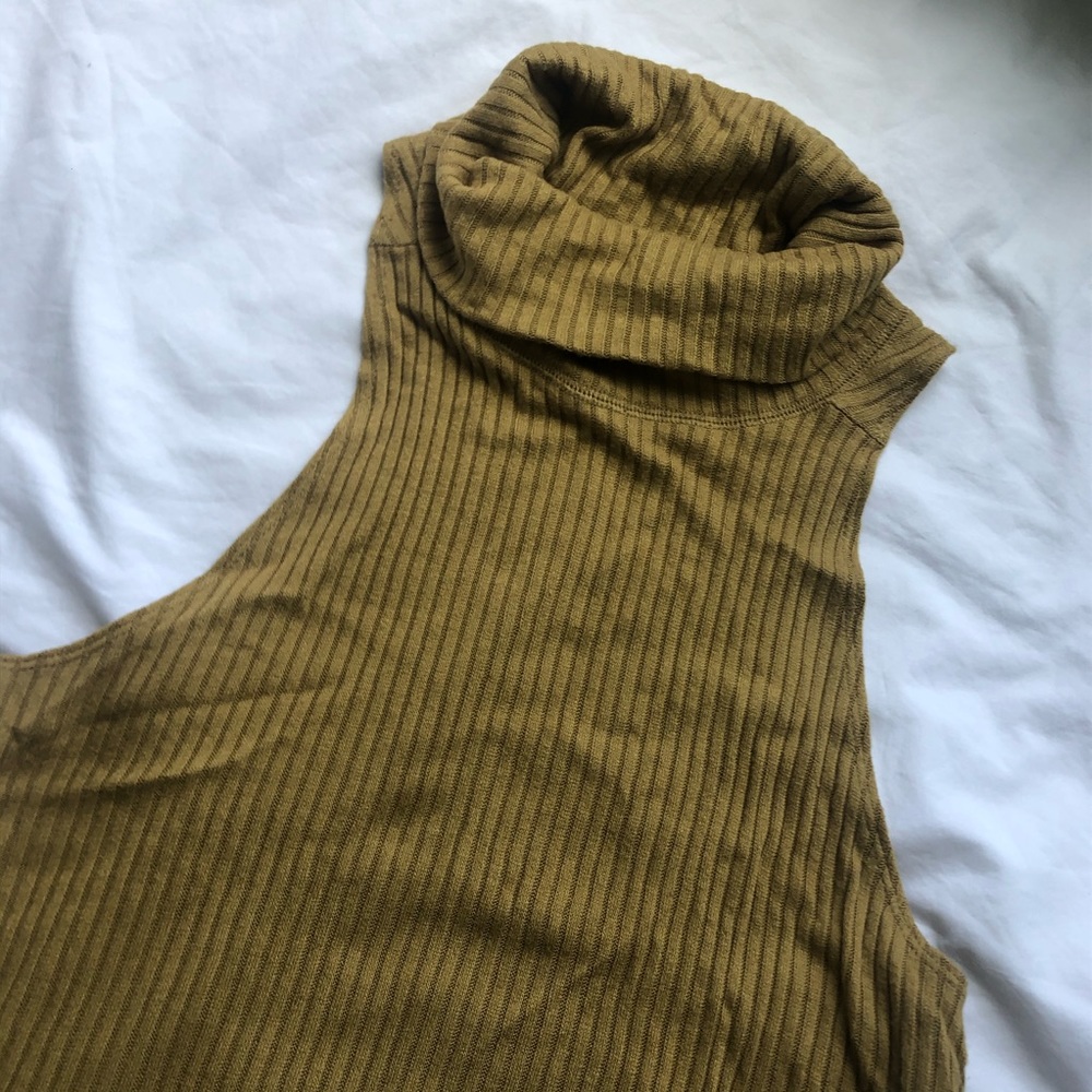 Free People Mustard Tank